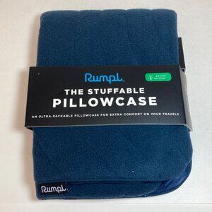 Rumpl Deepwater Stuffable Pillowcase 11"x16" Recycled Polyester & Fleece New